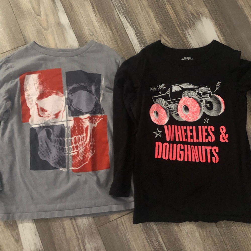 Lot: boys long sleeve shirts